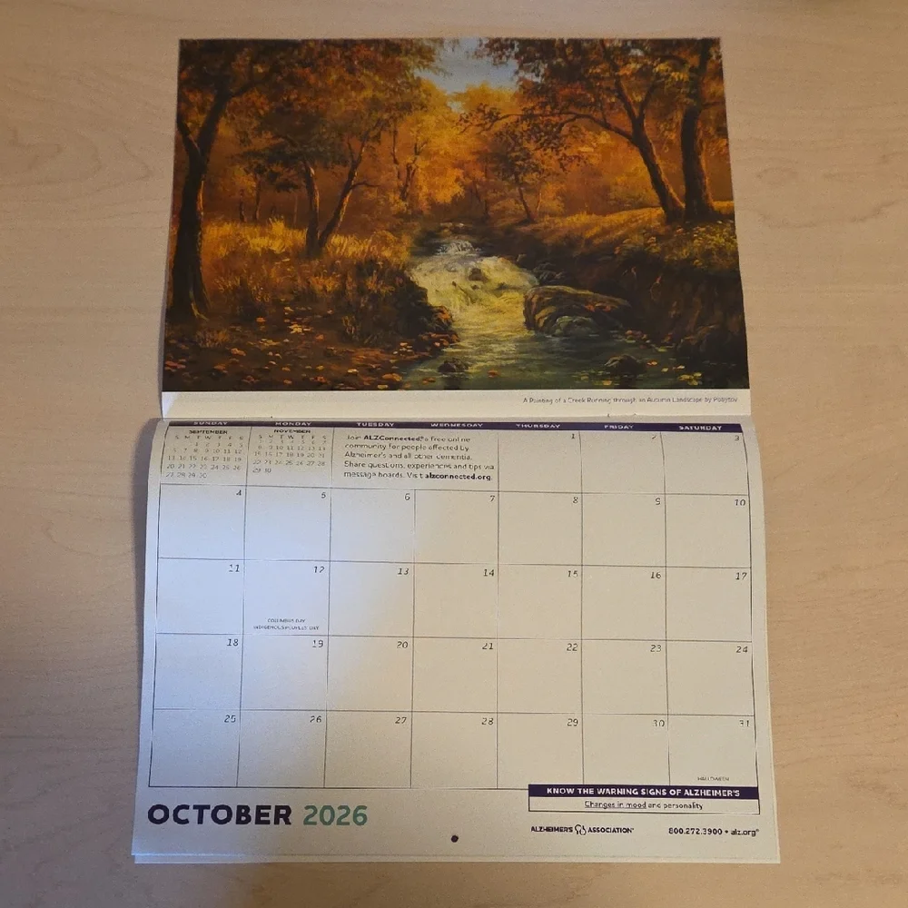 2026 Wall Calendar featuring Canvas Classics
